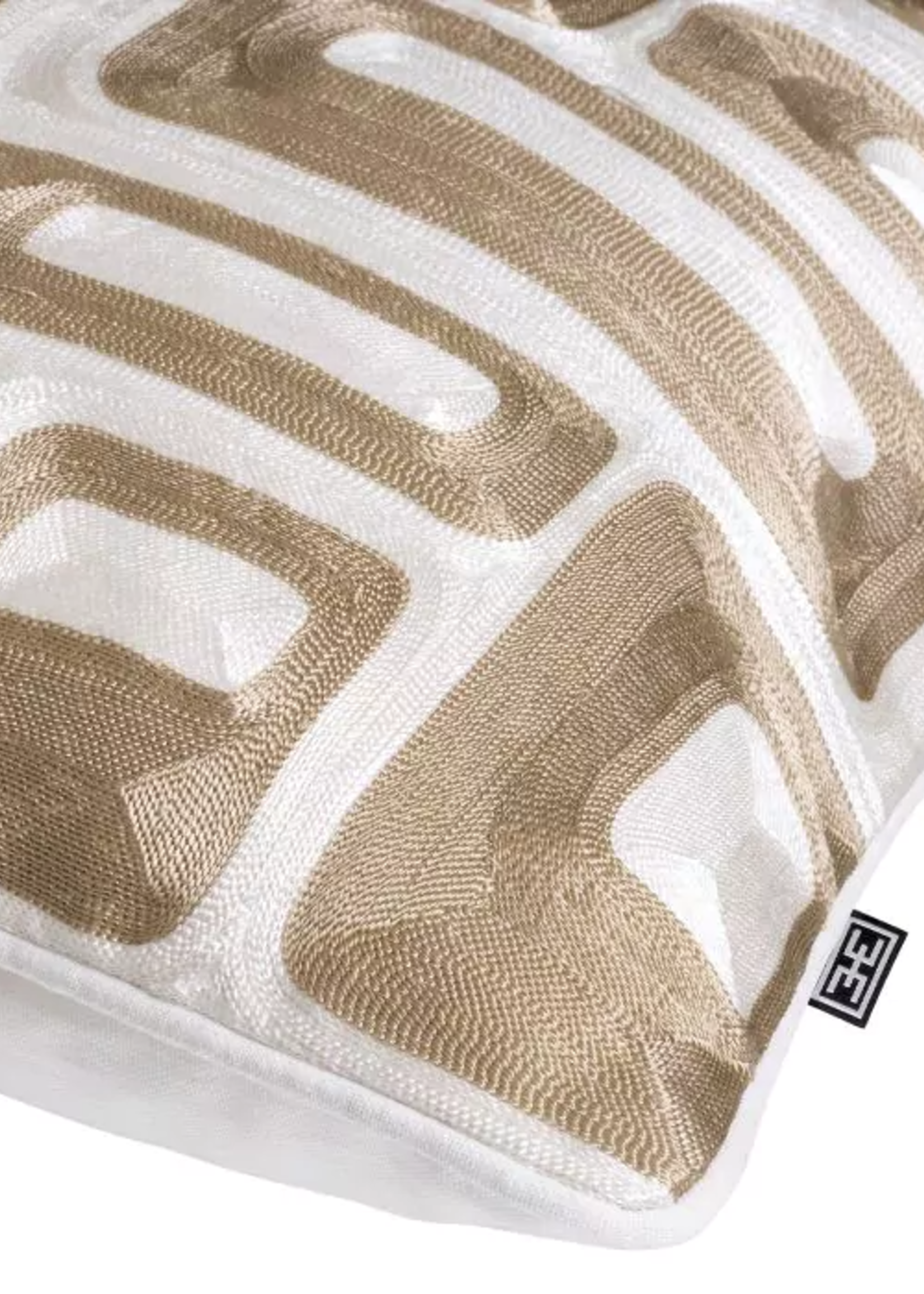 Eichholtz Kussen Cerva  Beige - wit