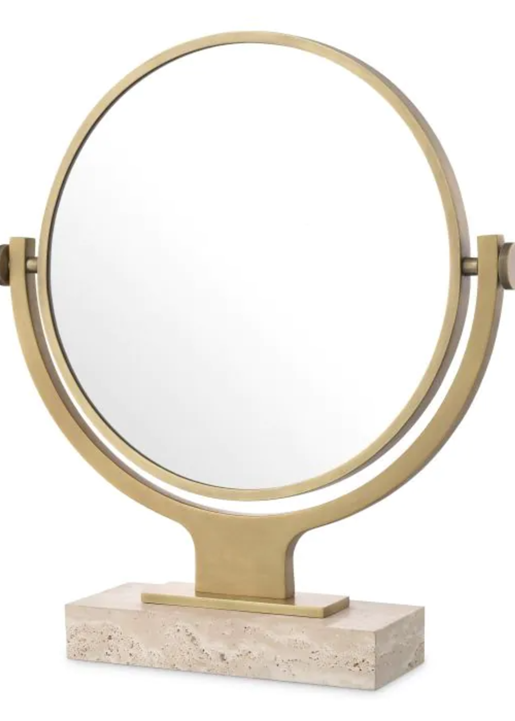 Eichholtz Spiegel Briançan Travertin, H56 cm