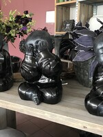 Bali Set van 3 monniken in t' zwart