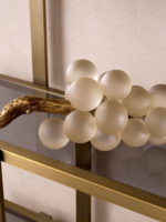 Eichholtz French  Grapes  in white glass