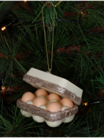 Verse eieren in doos Ornament  uitverkocht