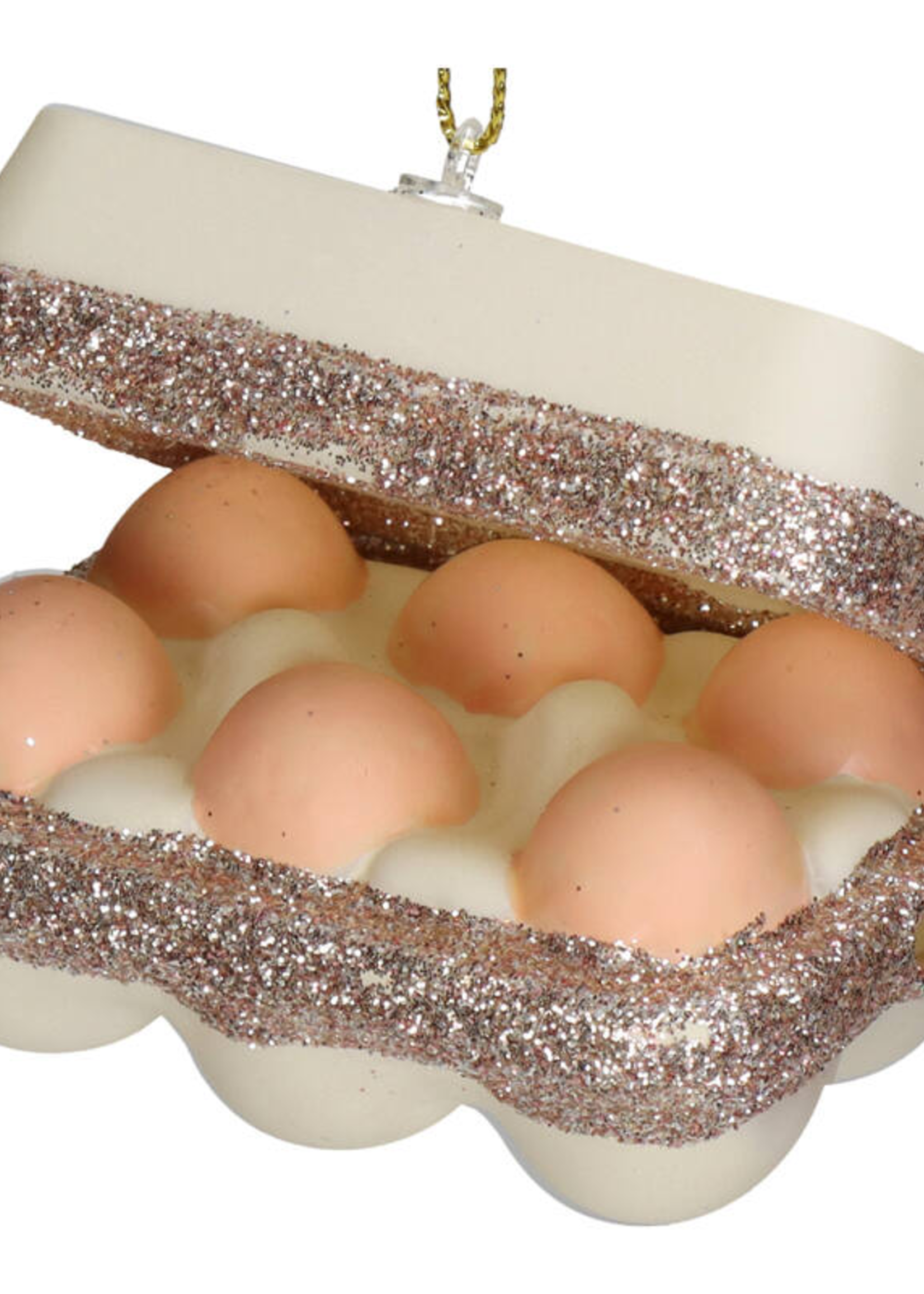 Verse eieren in doos Ornament