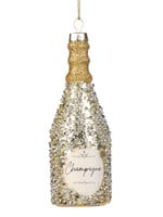 Champagne fles Kersthanger, 12,5 cm