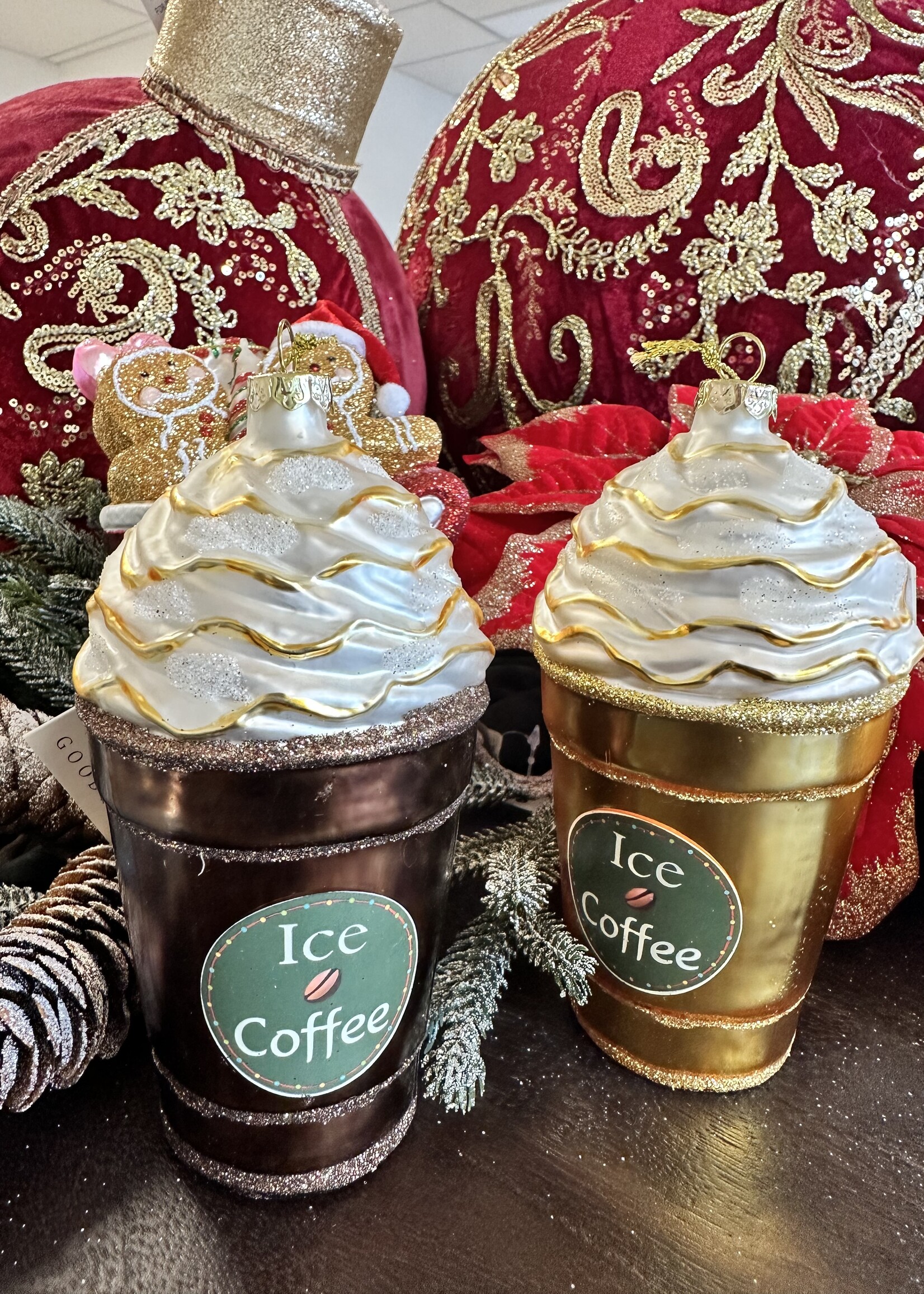 Ice Coffee met Slagroom  Ornament