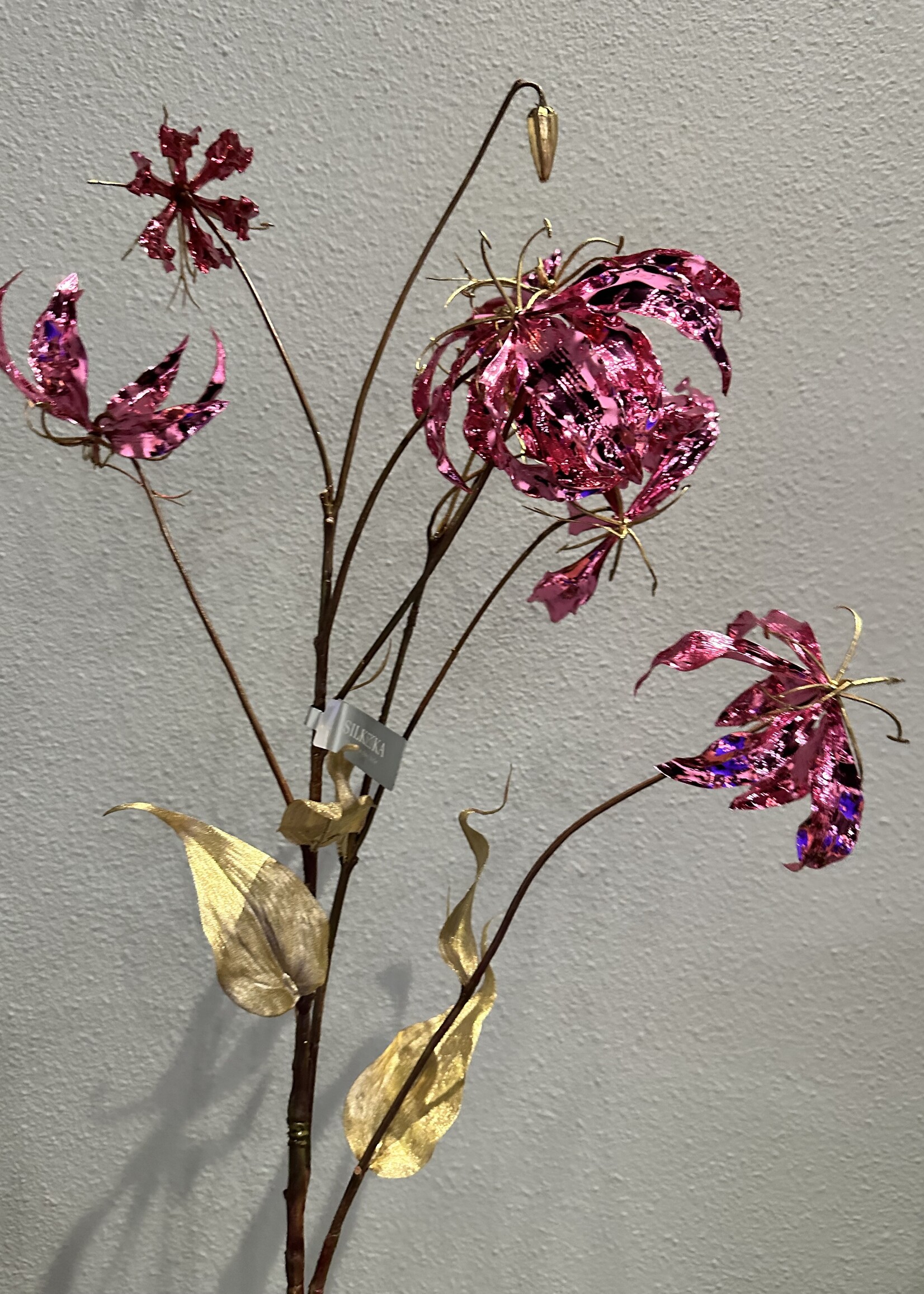 Gloriosa tak   goud -d.-roze    107 cm