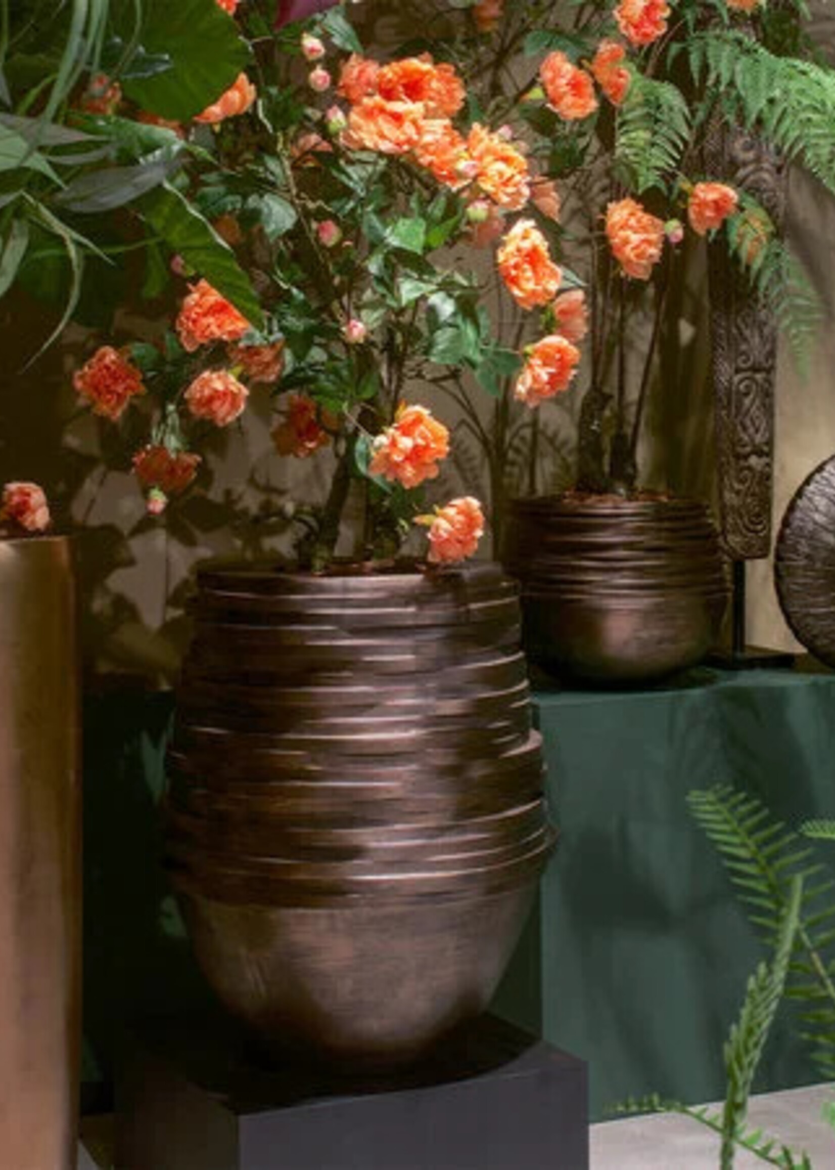 Pot & Vaas Pot  Roza in de kleur Koper