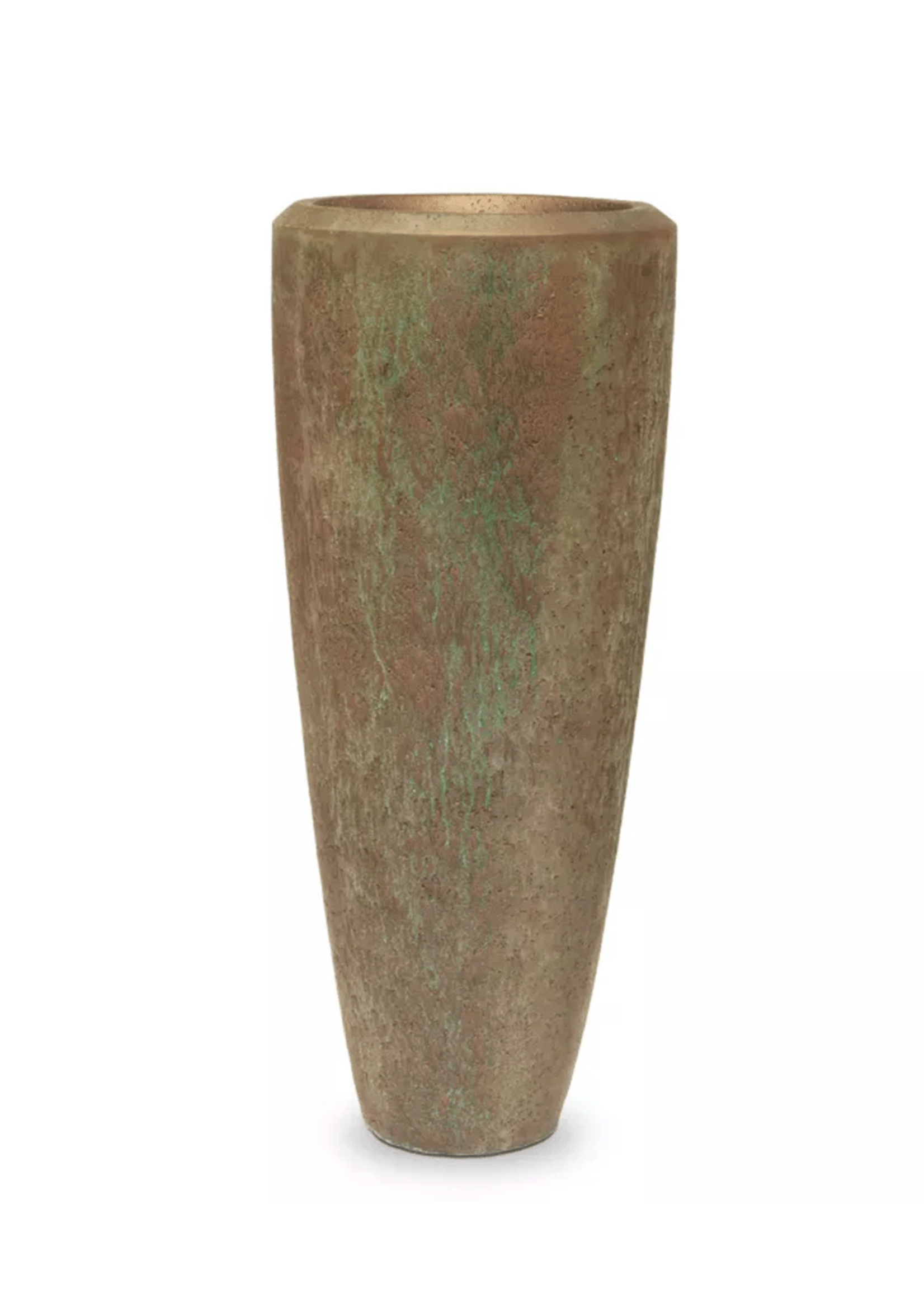 Pot & Vaas Pot Ocean Brons geoxideerde look  H 120 cm