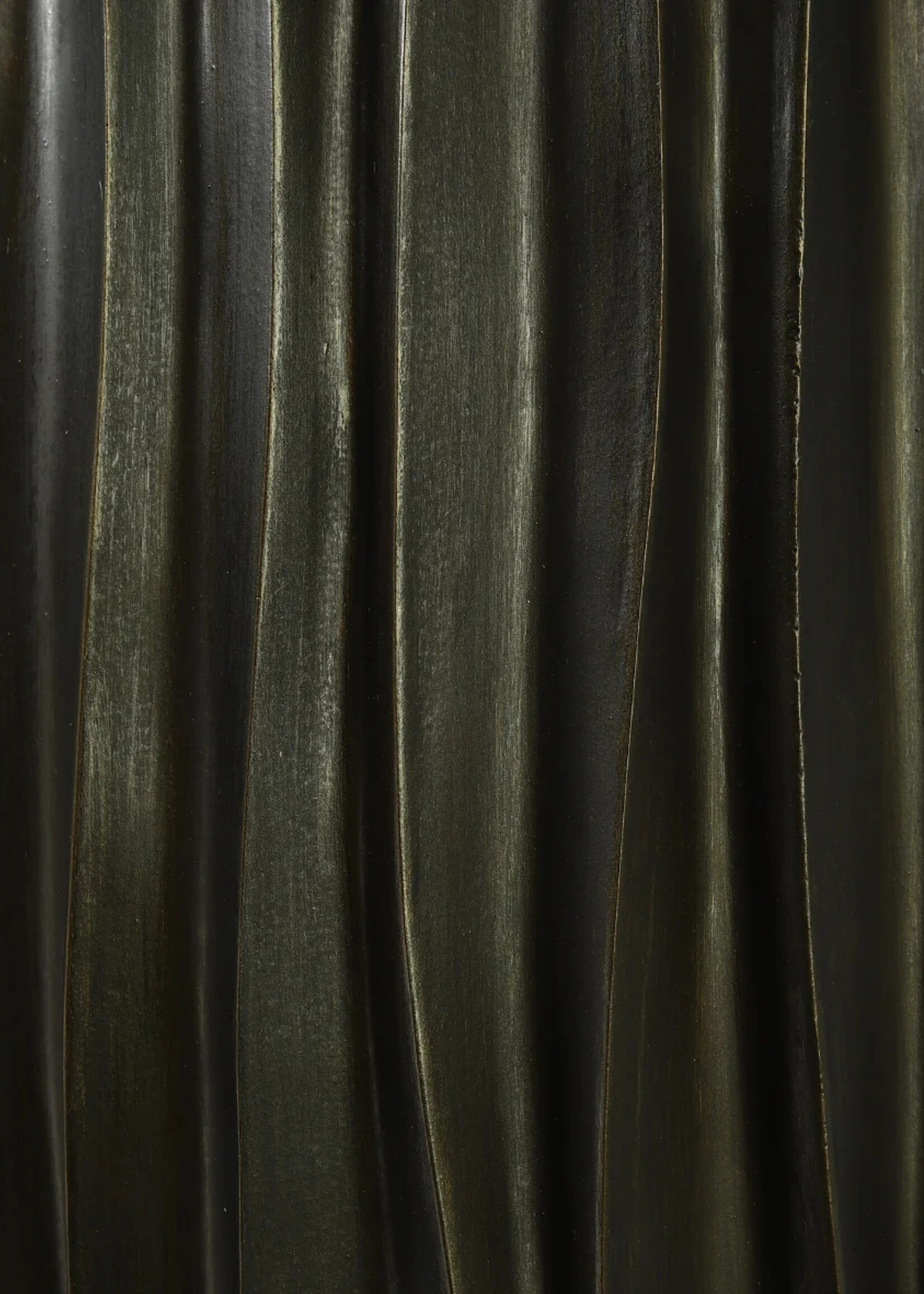 Pot & Vaas Bronskleurige  hoge  pot Lia Coal    117 cm