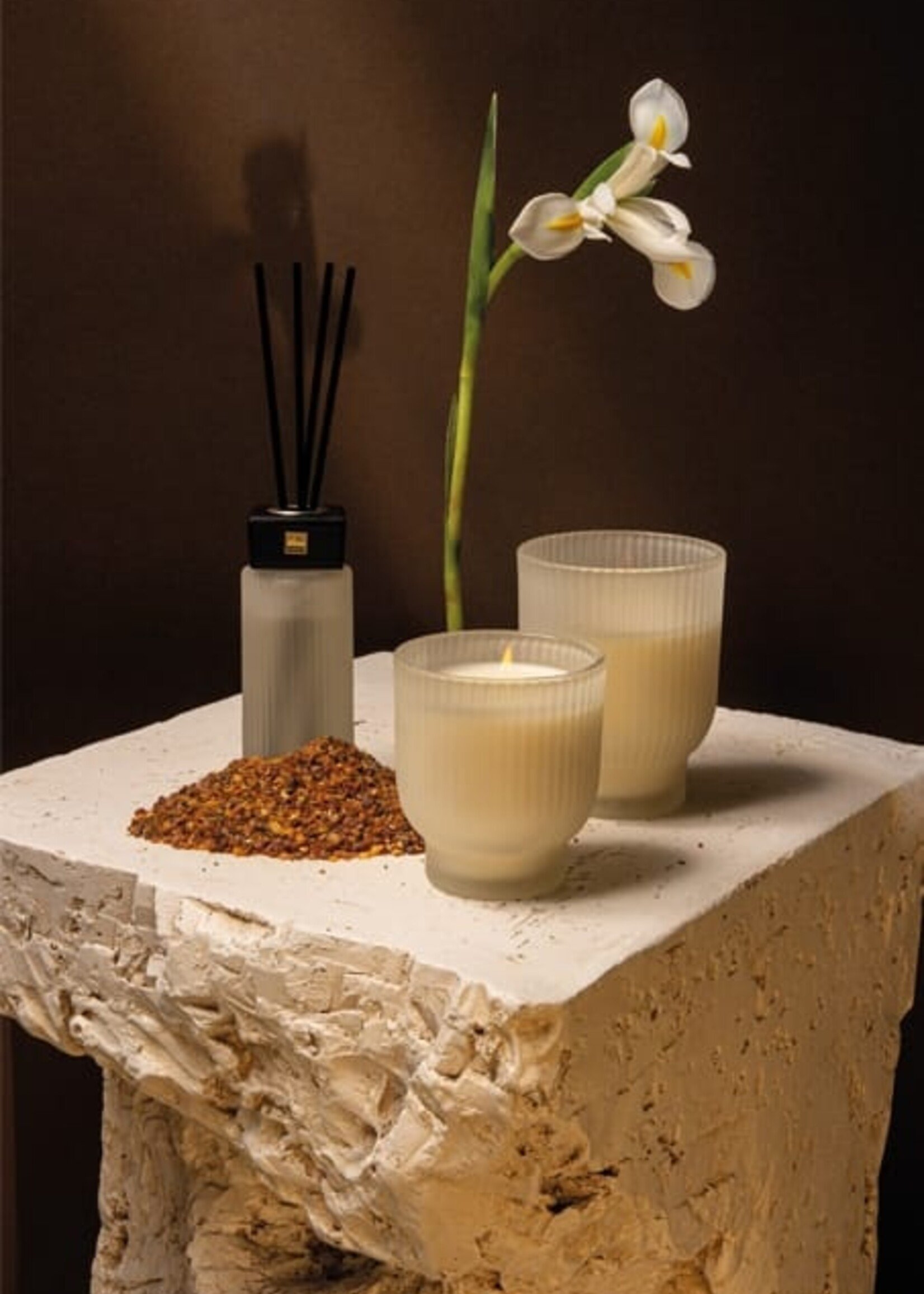 Oud Minerale Kaars  280 gr.