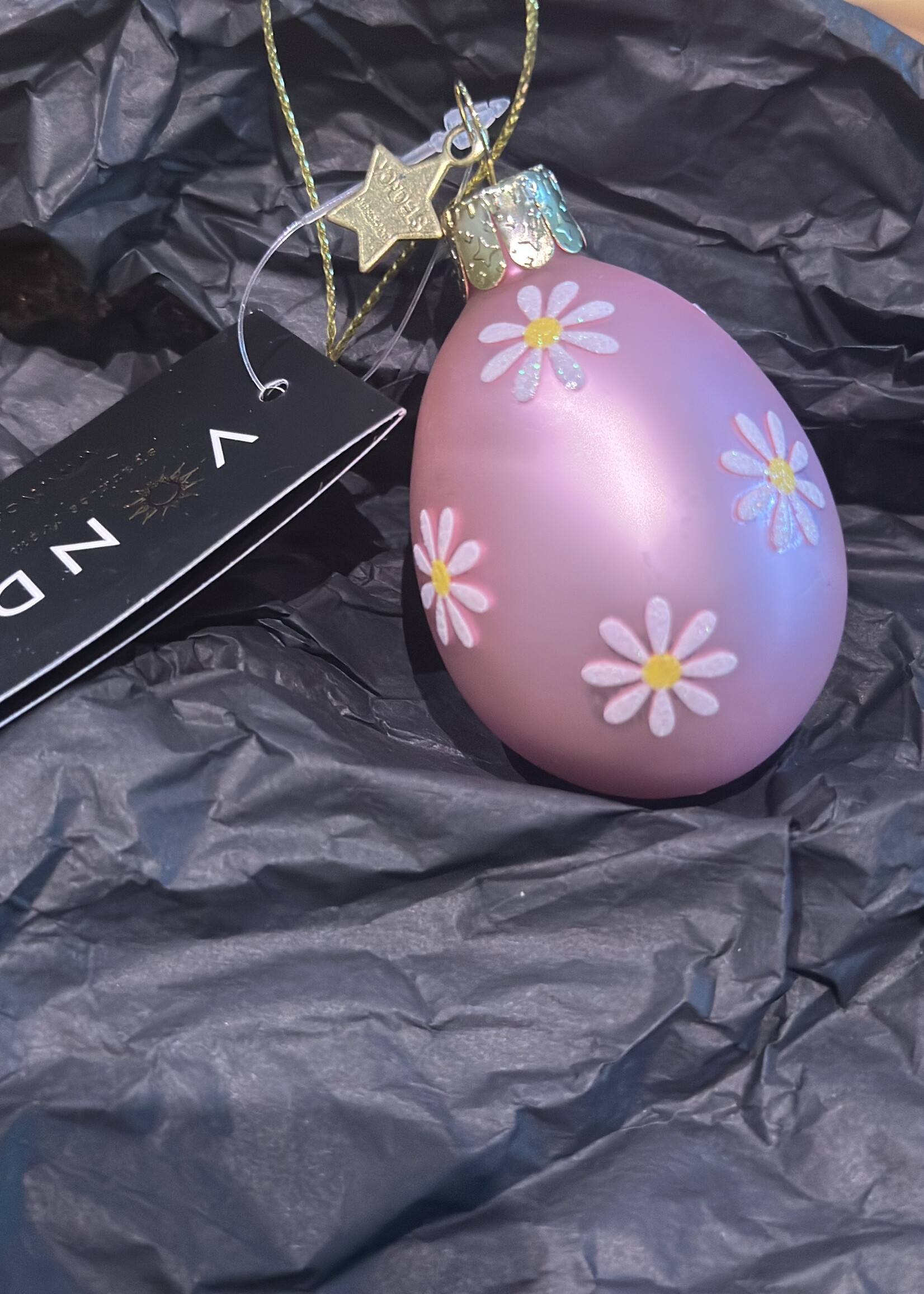 Vondels Pasen Ornament set , mand, ei & haas