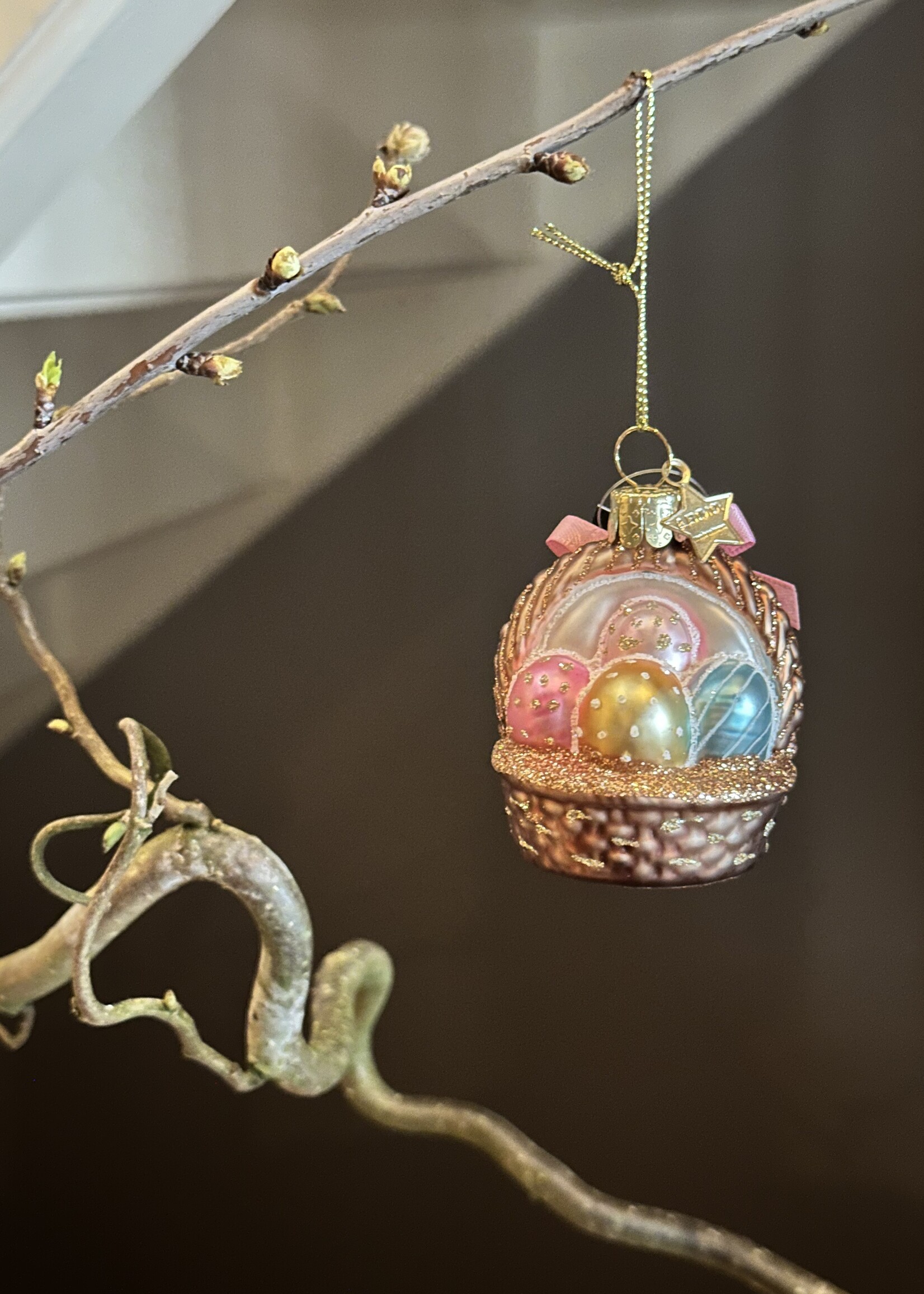 Vondels Pasen Ornament set , mand, ei & haas