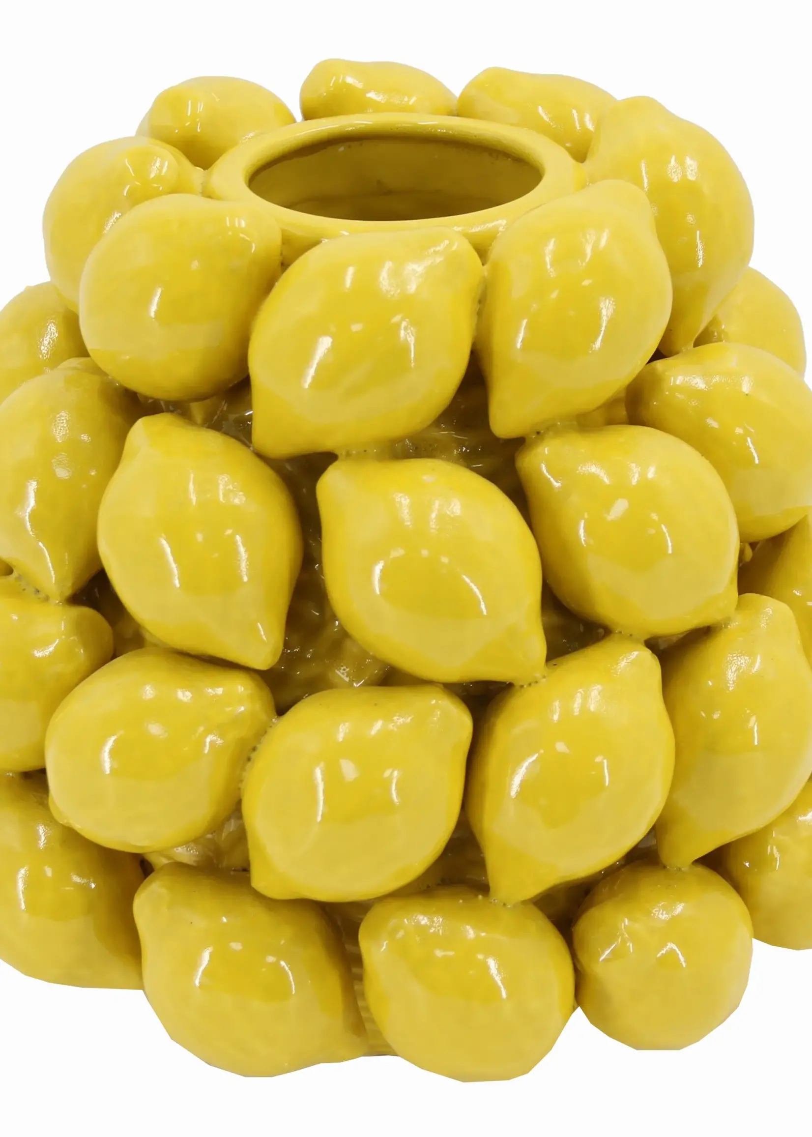 vRoonliving Citroenvaas  Laag