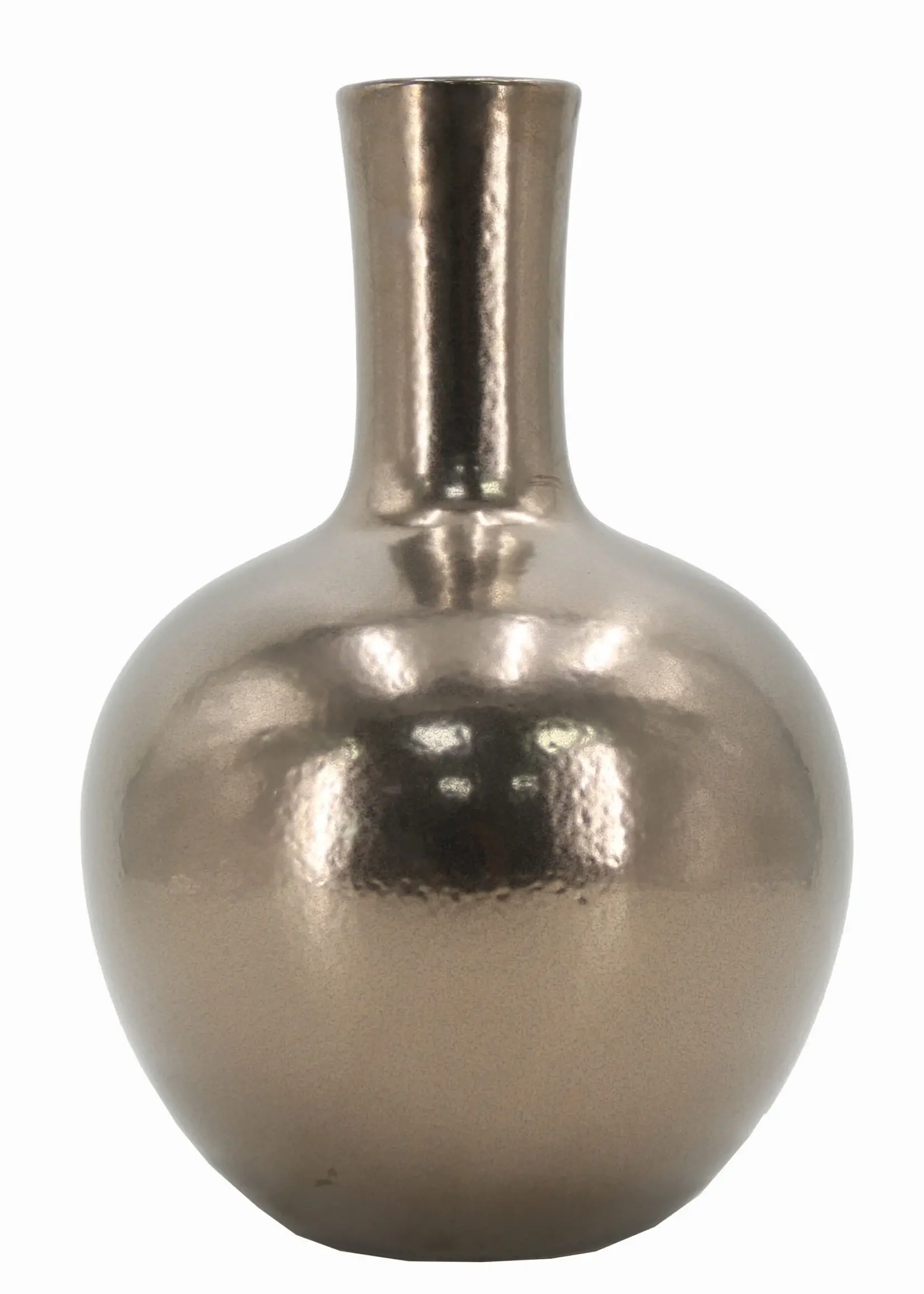 Brons glanzende vaas Adeline