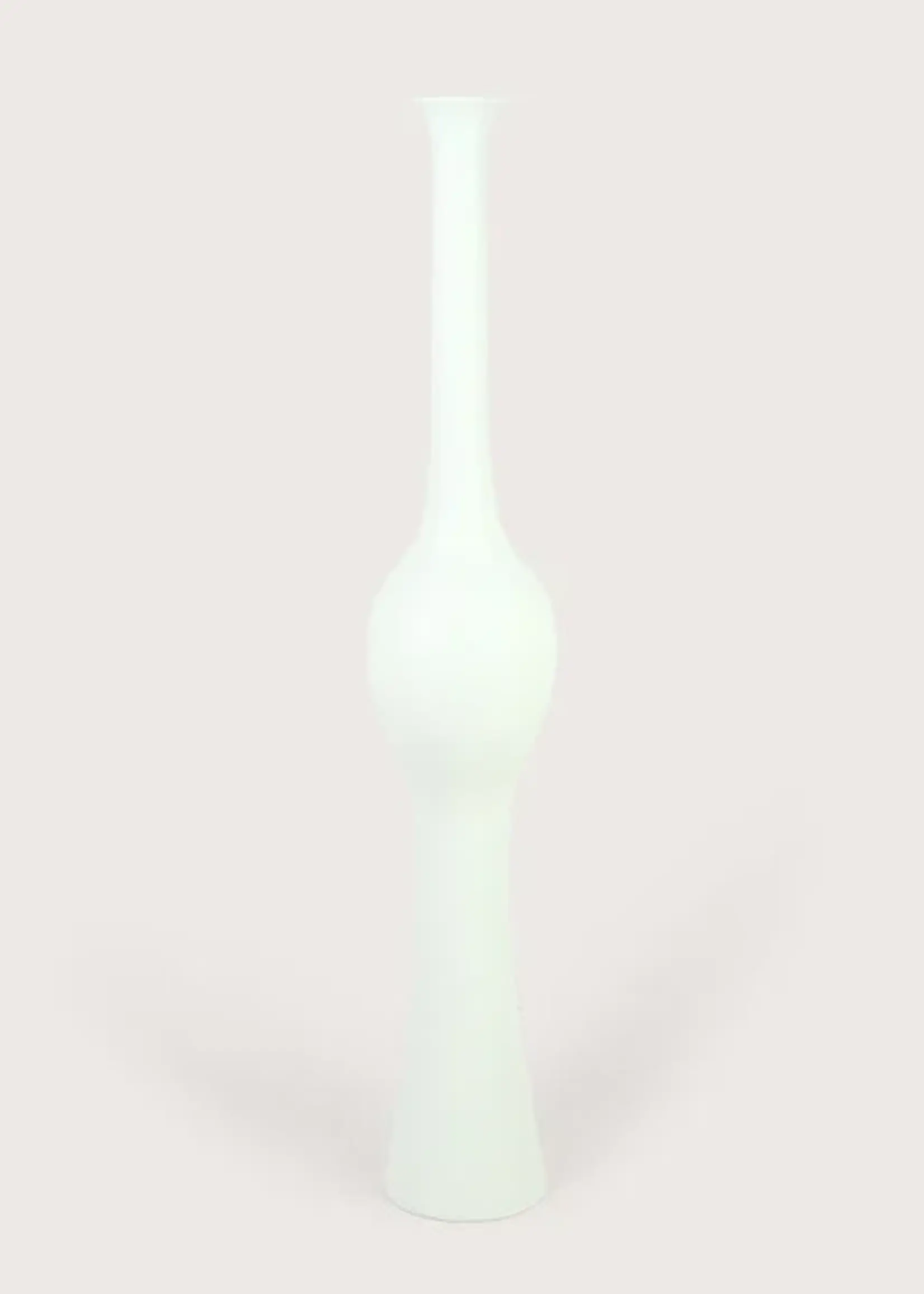 Pot & Vaas Slanke Vaas,  Bella  Wit   145 cm