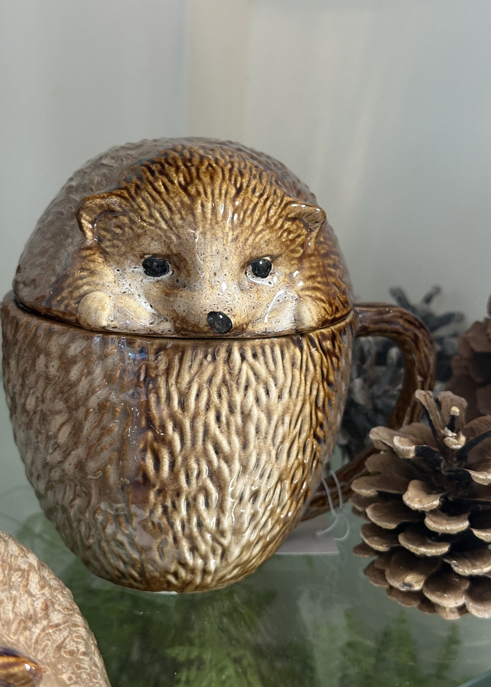 Herfst  Mok in de vorm van een Egel