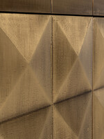 Richmond interiors Dressoir Collada 3-deuren (Geborsteld Goud)