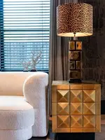 Richmond interiors Ladenkast Collada, 3-lades  Gold brushed