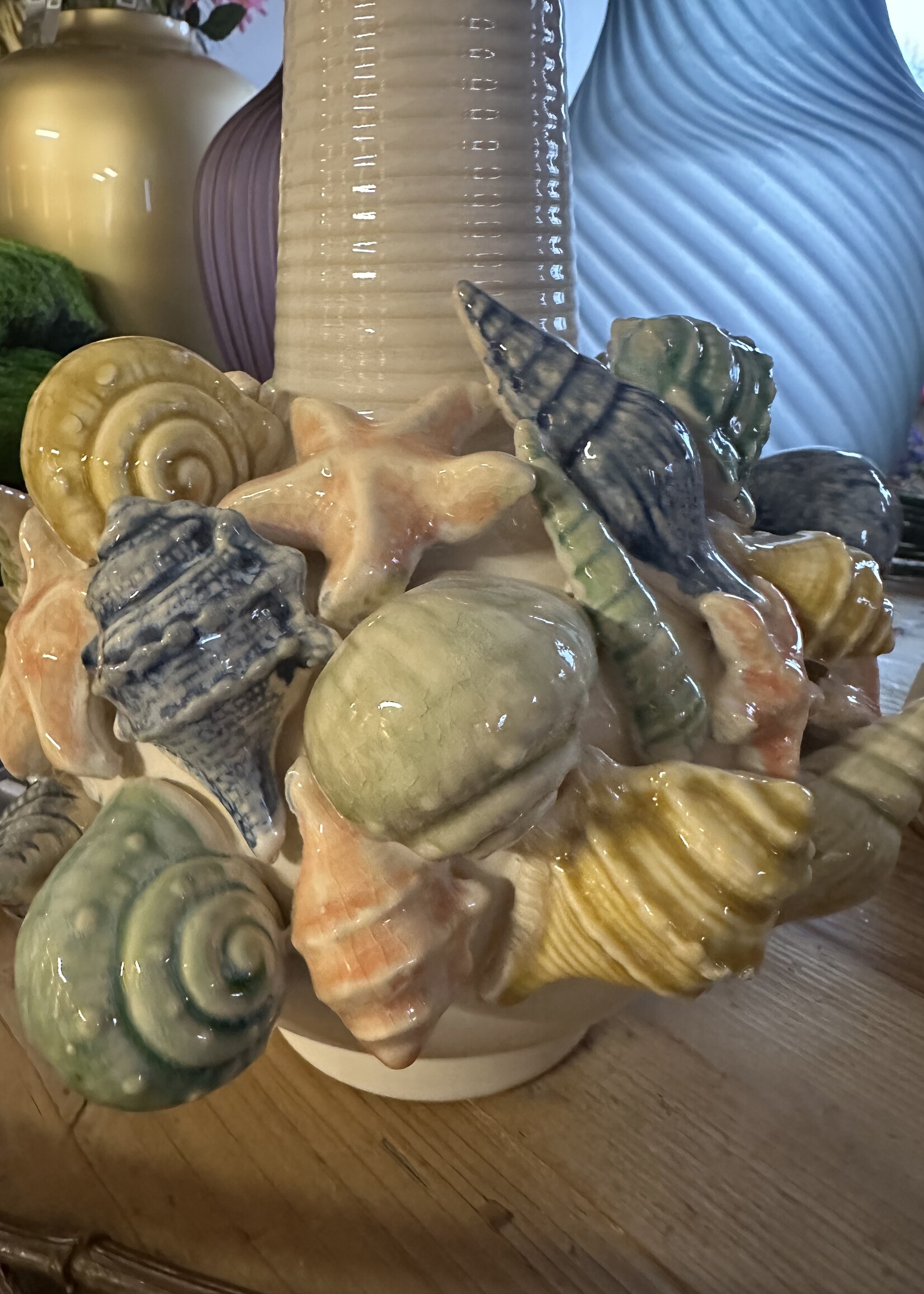 Vaas met Zeevruchten