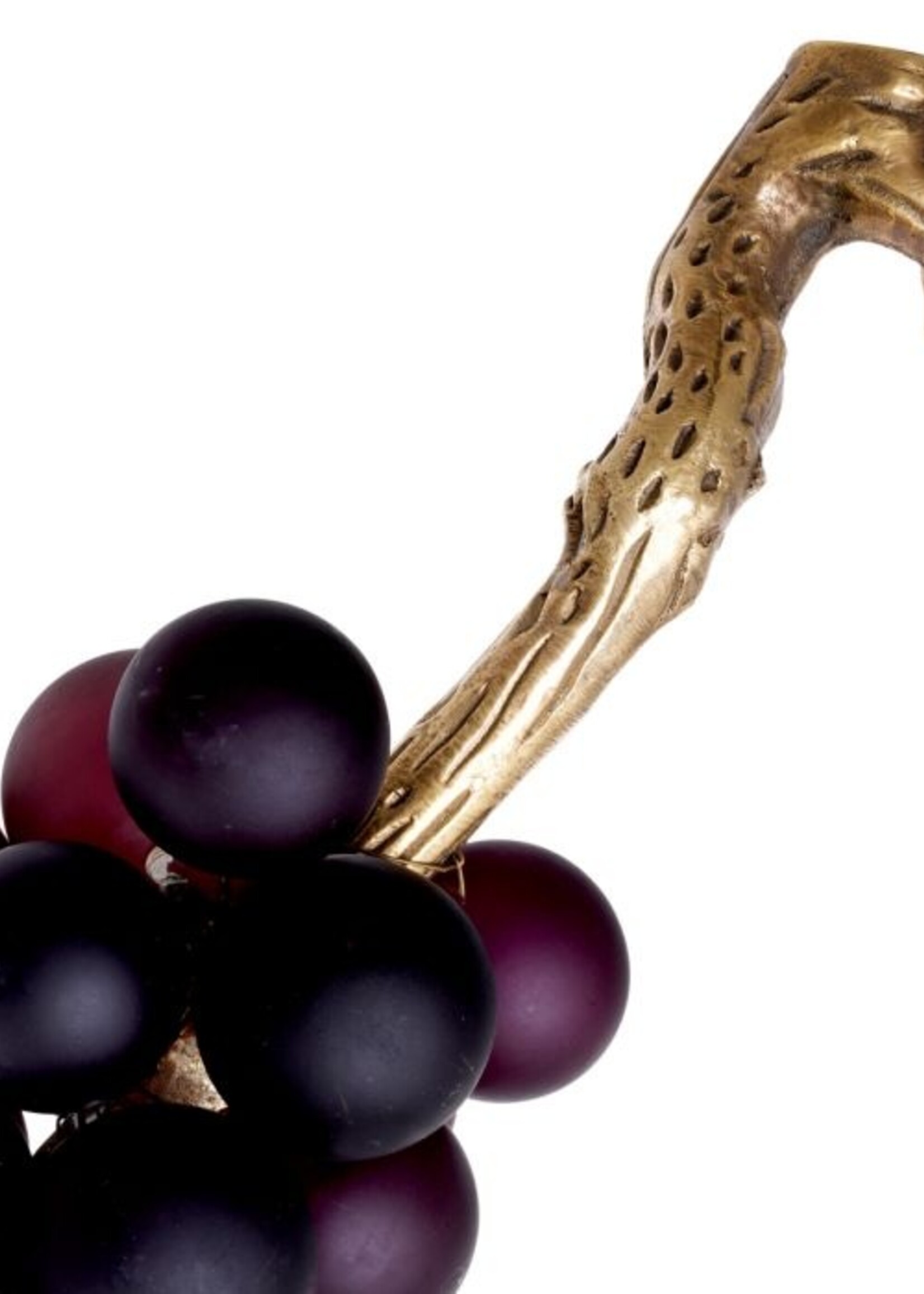 French  Grapes  in Blue glass