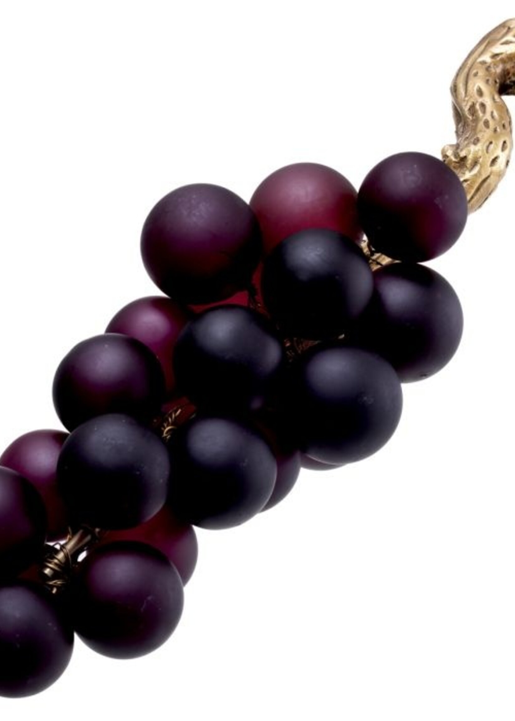 French  Grapes  in Blue glass