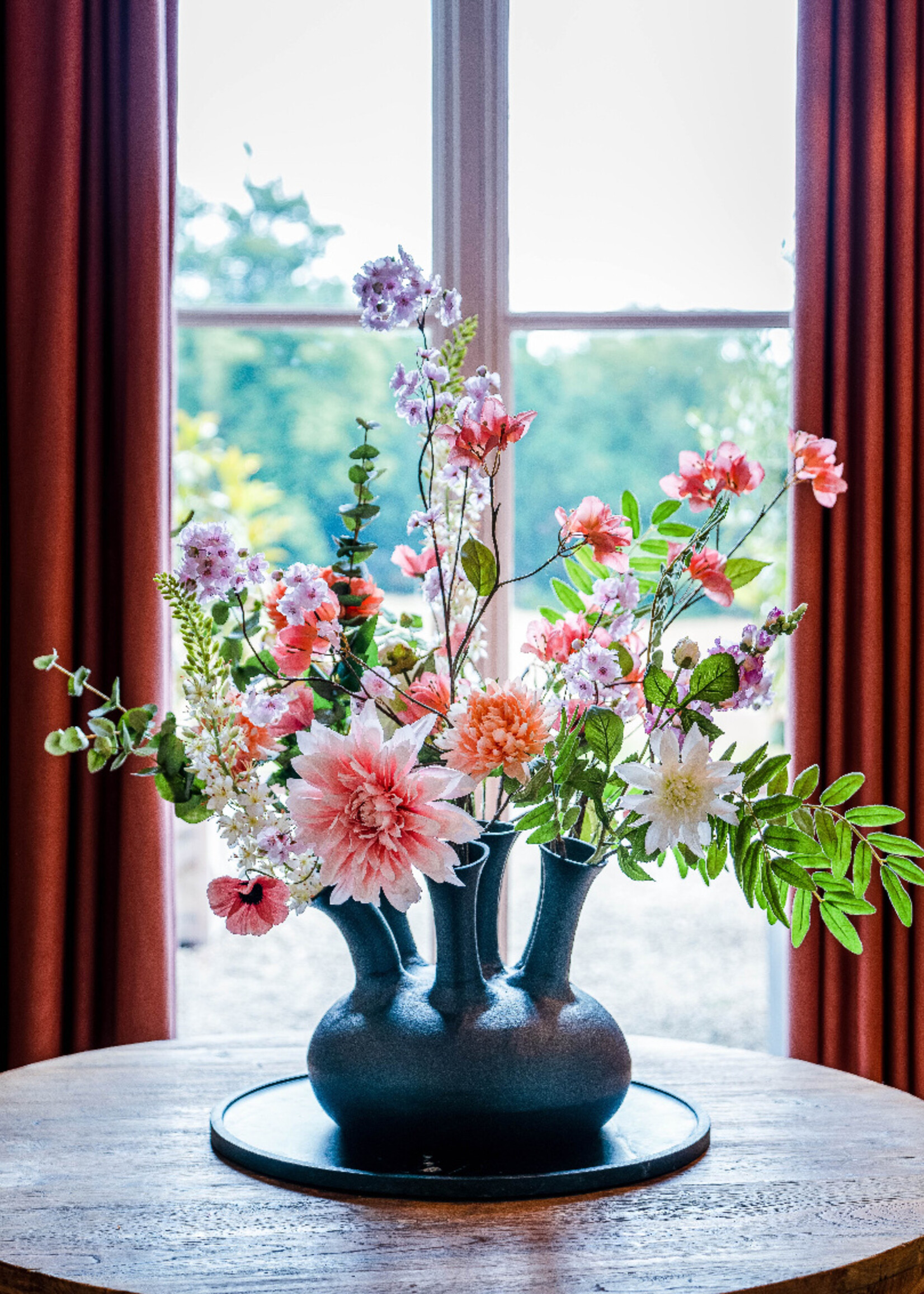 Bombyxx Toetervaas 5- monds  Mat Zwart