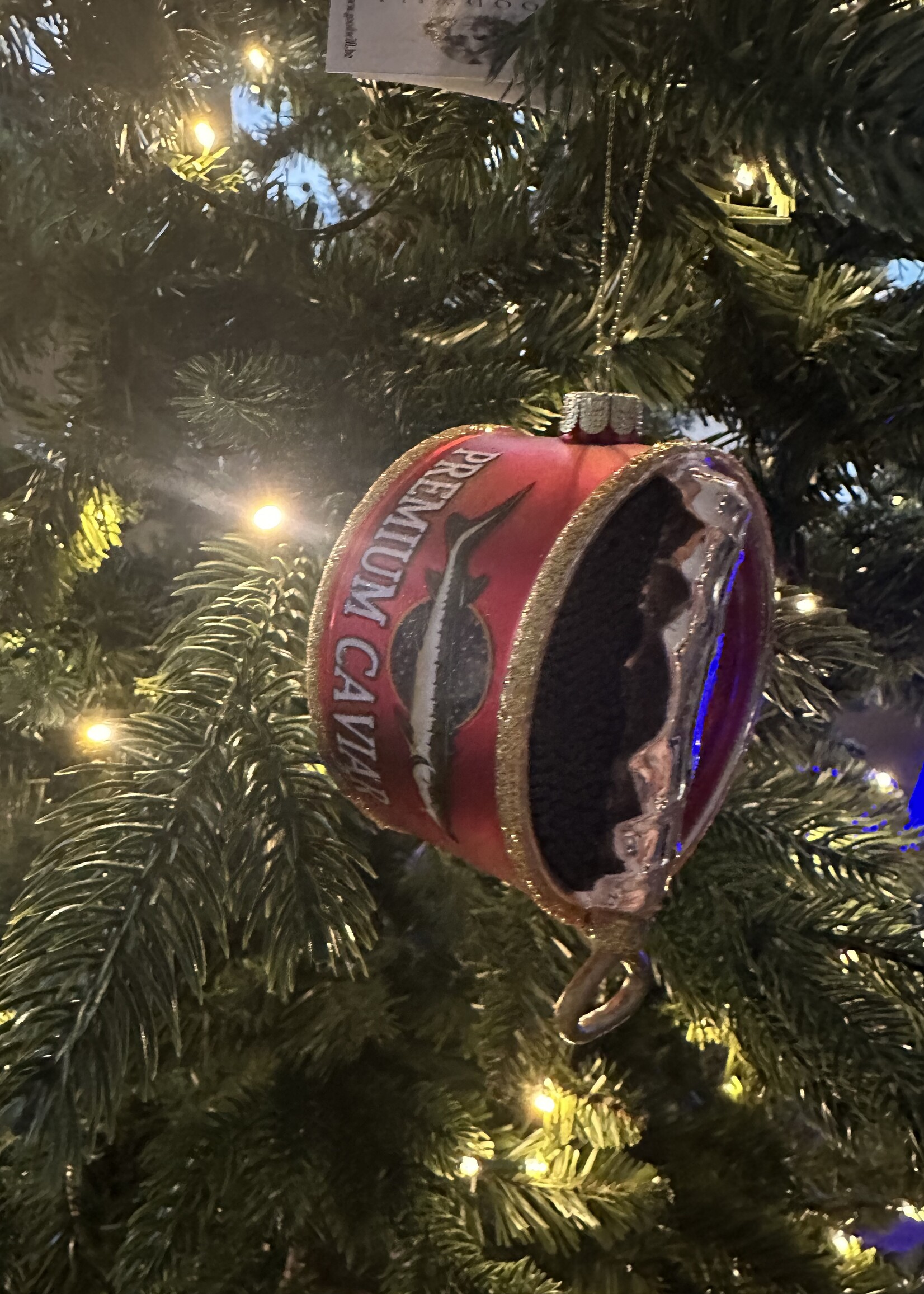 Kaviaar glas Ornament