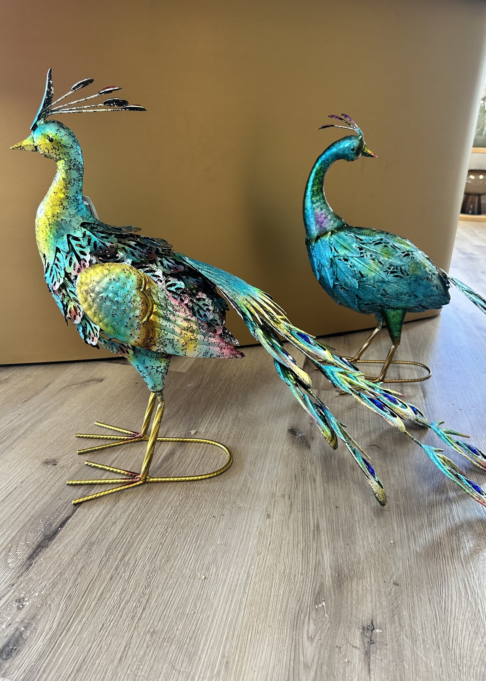 Boltze Pauw Antonio ijzer  veelkleurig  (set)