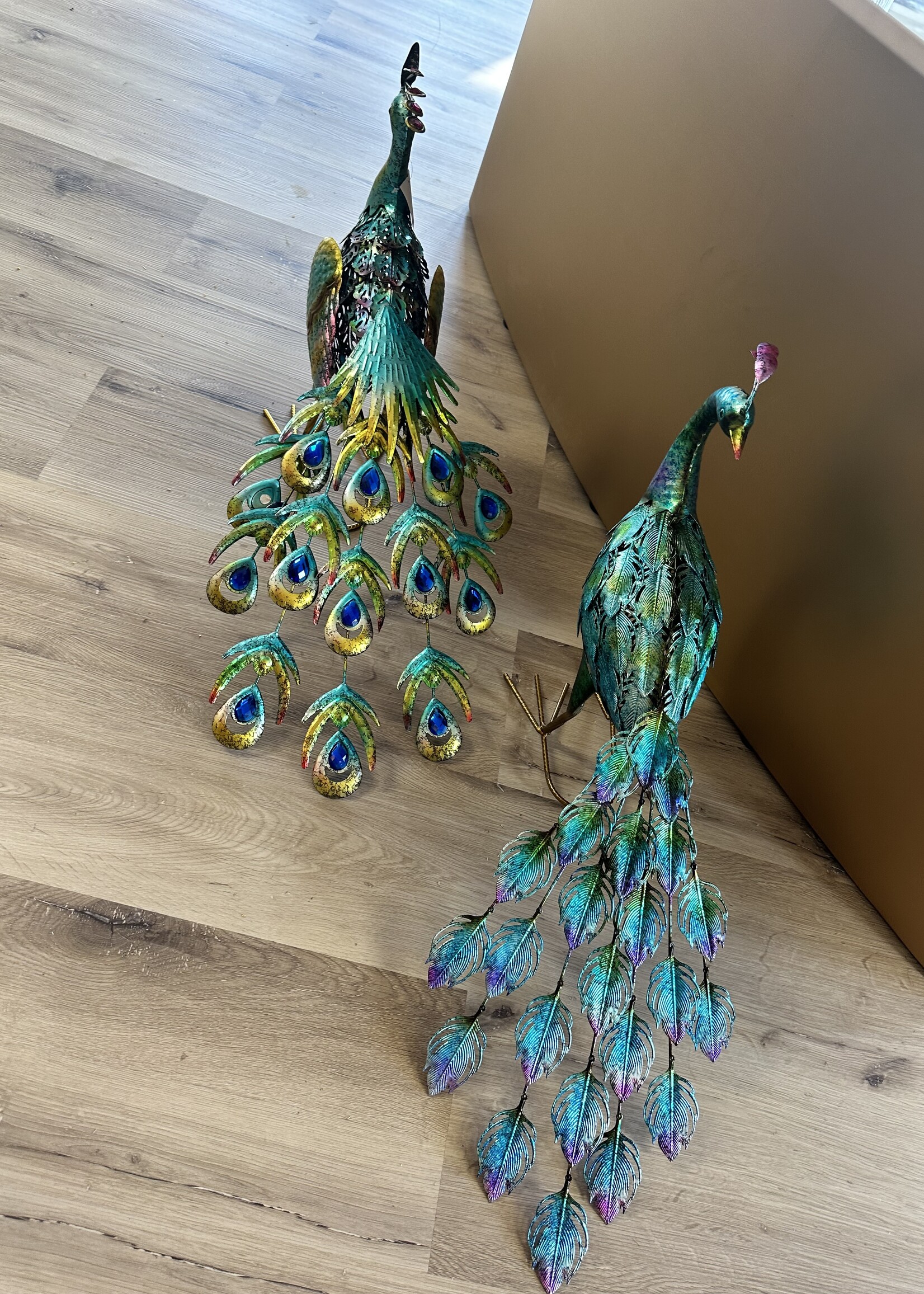 Boltze Pauw Antonio ijzer  veelkleurig  (set)