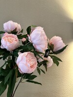 Silk-ka Pioen  Roos Roze   70 cm