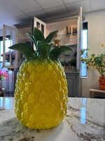 D.Kromhout Ananas  tropical vaas  geel