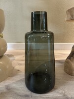 Vase of the world Strakke  grijze vaas  H 40 cm