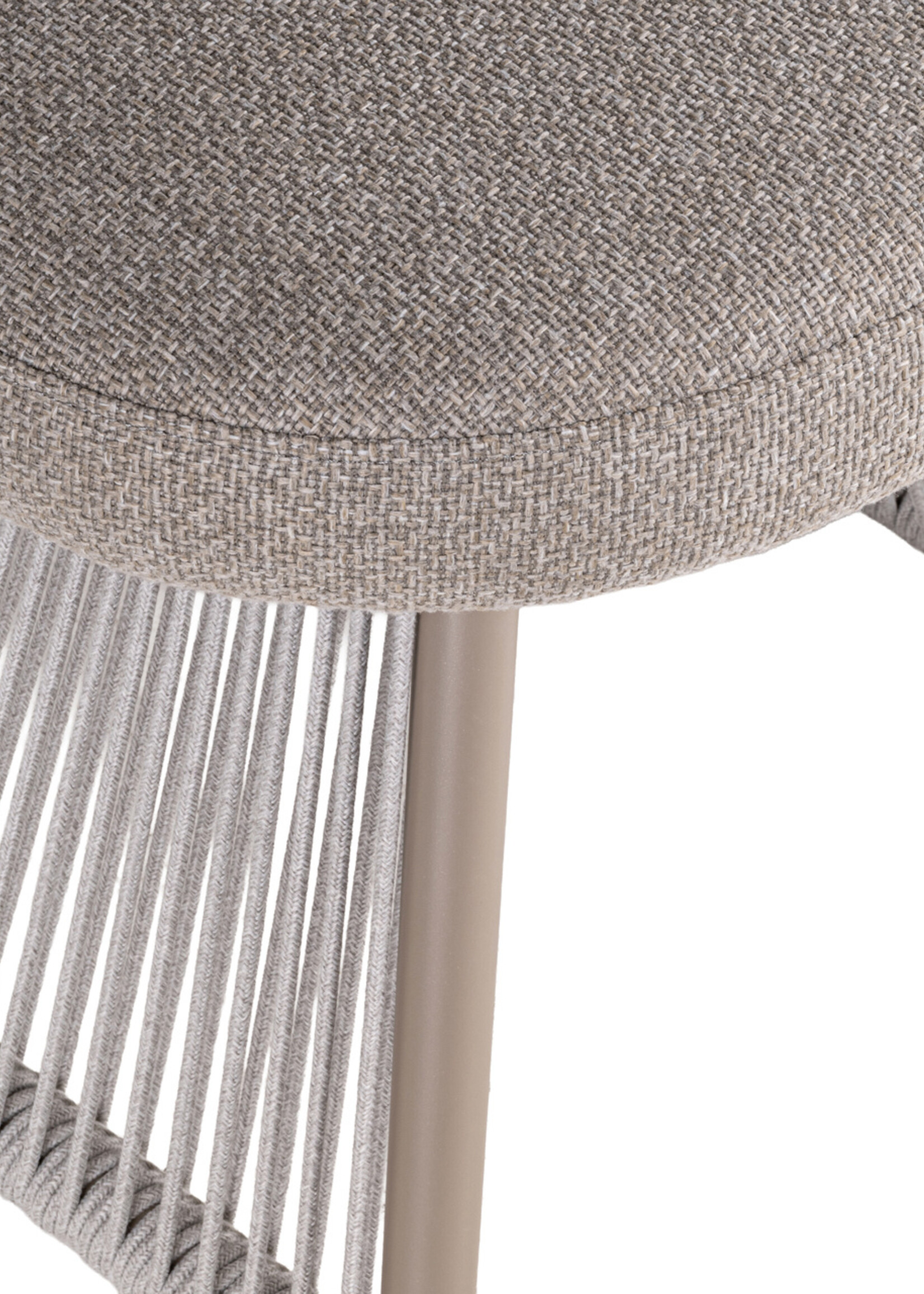 Outdoor eetkamerstoel  Nuba grijs alpine