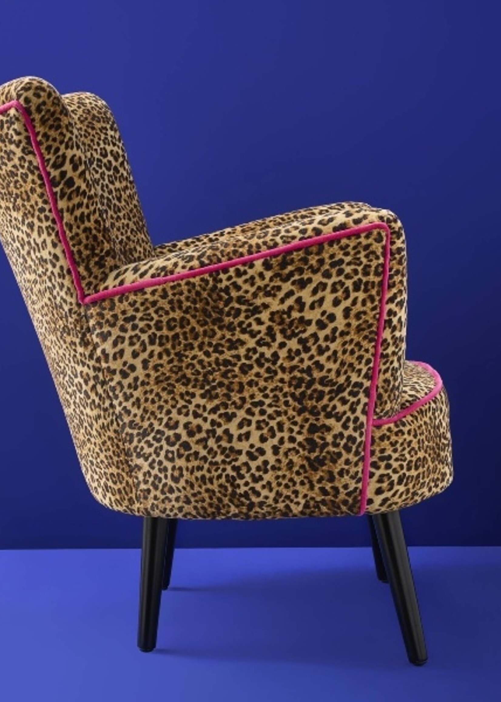 Werns Fauteuil met Luipaardprint Jungle Love