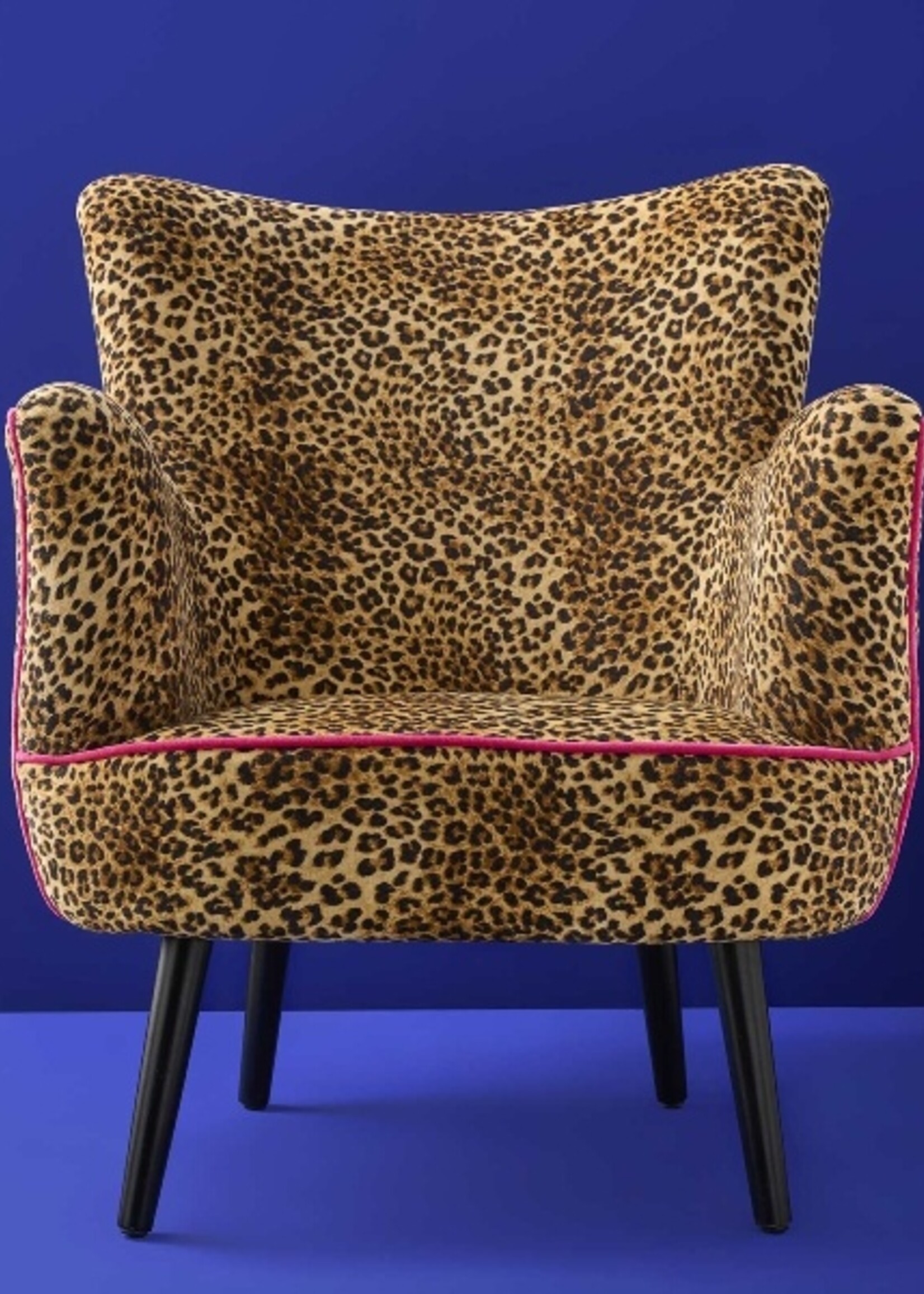 Werns Fauteuil met Luipaardprint Jungle Love