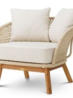 Eichholtz Buiten lounge stoel Trinity Zand