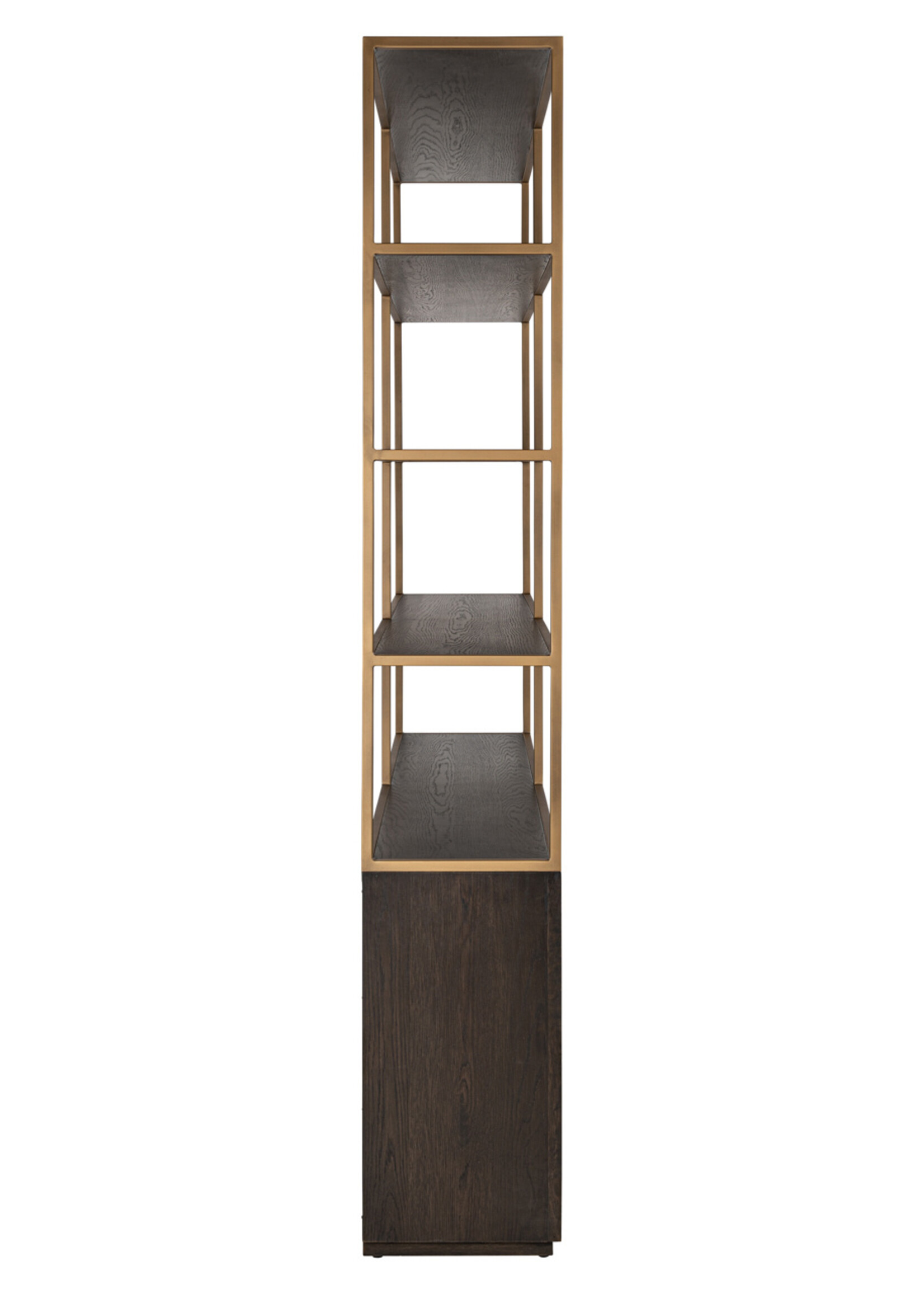 Richmond interiors Vakkenkast Carter bruin n large 4-deurs