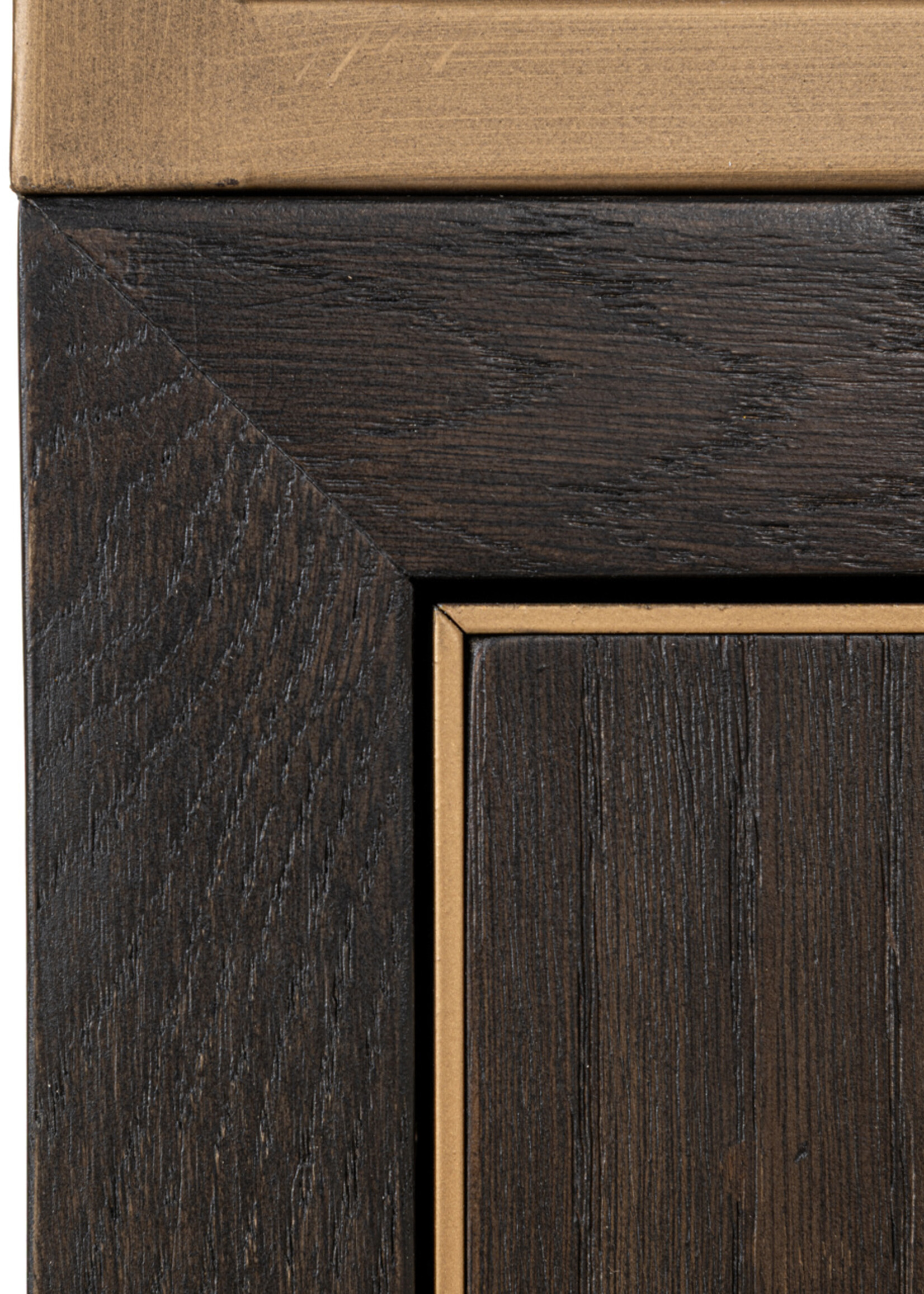 Richmond interiors Vakkenkast Carter bruin n large 4-deurs