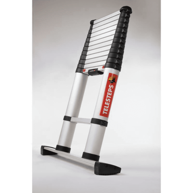 Telesteps Classico enkel rechte telescopische ladder 0,88 tot 3,80m