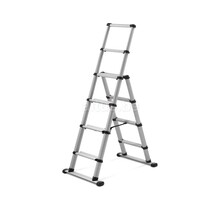 Telescopische trapladder  COMBI 4+2