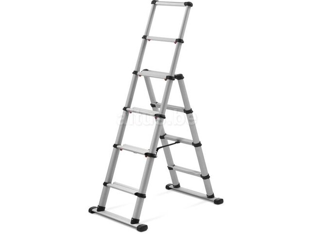 Telescopische trapladder  COMBI 4+2