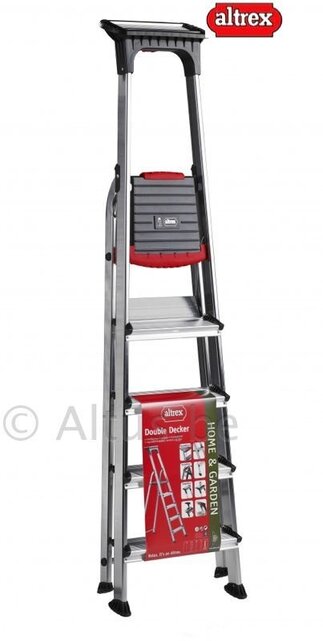 Double Decker D806 DHZ trapladder 6 treden