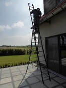 2.80 - 6.25m 3-delige Atlas - black reformladder 3x10