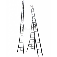 3.25 - 7.75m 3-delige Atlas - black reformladder 3x12