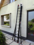 3.25 - 7.75m 3-delige Atlas - black reformladder 3x12