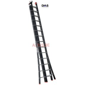3.80 - 9.05m 3-delige Atlas - black schuifladder 3x14