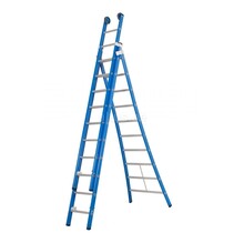 DAS products atlas blue 3-delig 3x10 reformladder blue