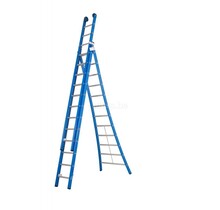 DAS products atlas blue 3-delig 3x12 reformladder blauw