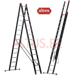 Mounter 2-delig 2 x 14 treden
