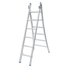 2-delige reformladder model C 2x6 treden 2,75m