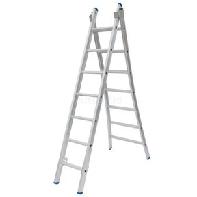 2-delige reformladder model C 2x7 treden 3,25m